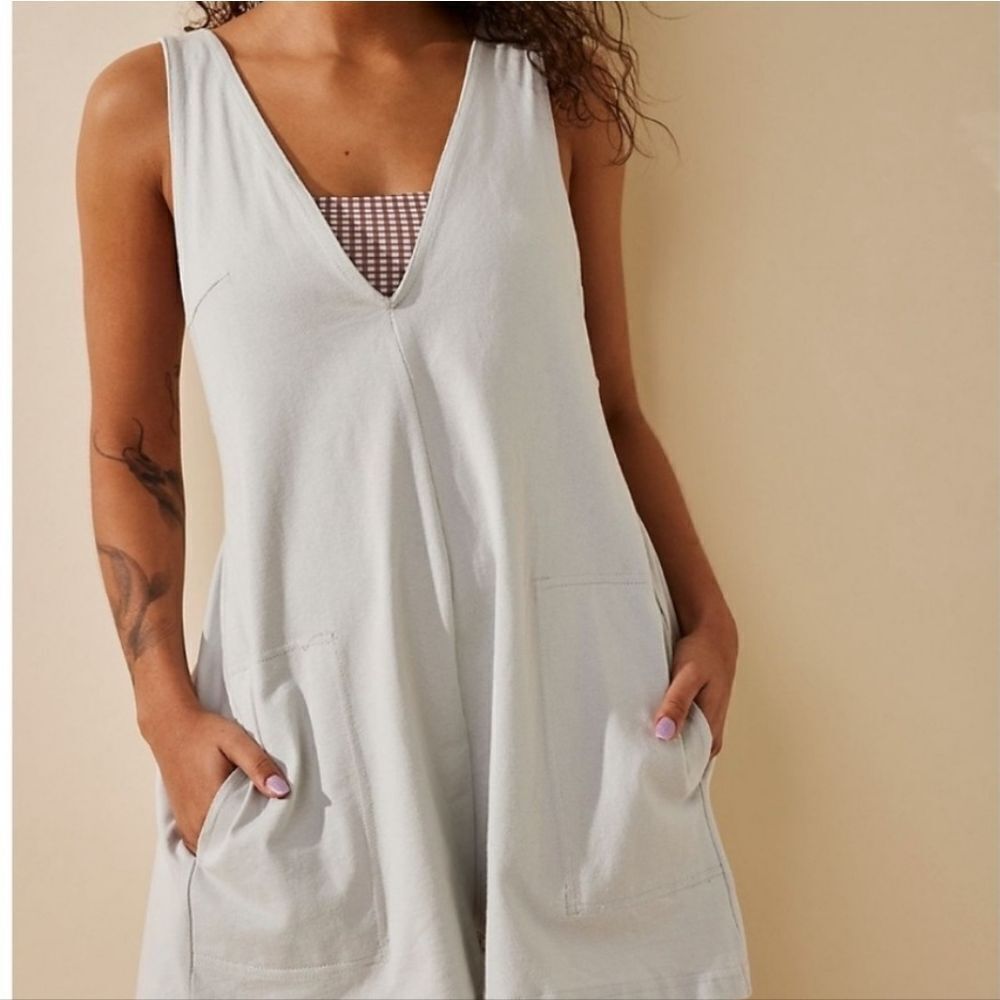 Free People Cassie low back romper size S - Picture 3 of 8